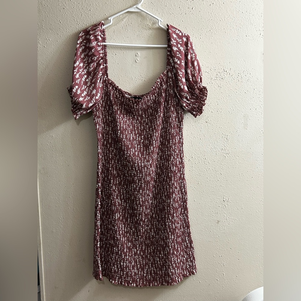 Pink Floral Dress